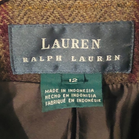 Lauren Ralph Lauren vintage equestrian riding jacket blazer - Picture 2 of 7